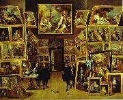    David Teniers Archduke Leopold William in his Gallery in Brussels china oil painting artist